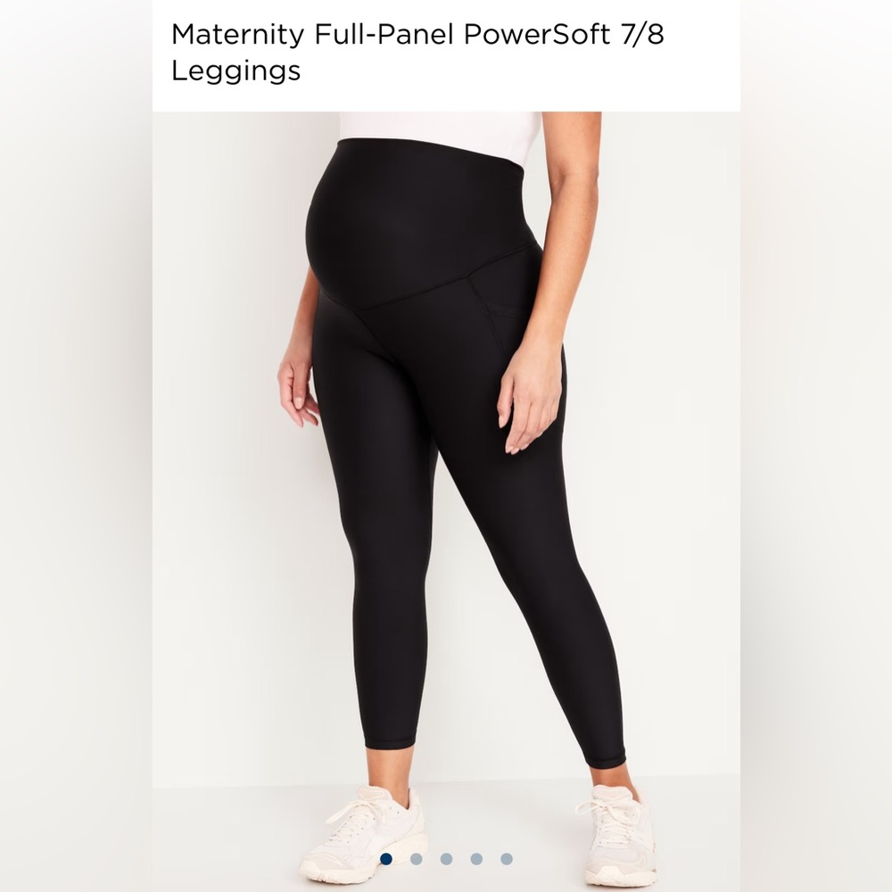 NWT Maternity Leggings SMALL Old Navy